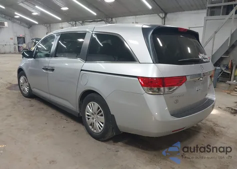2015 Honda Odyssey Lx from USA, damaged, VIN 5FNRL5H25FB002659